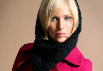 Вязаный снуд: модная альтернатива шарфу