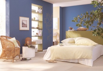 Спальня в природном стиле