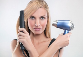 Как выпрямить волосы щипцами