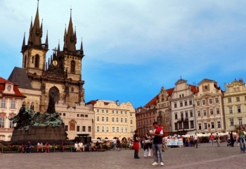 Карта достопримечательностей: золотая Прага