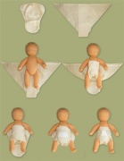 Как сделать подгузник из марли