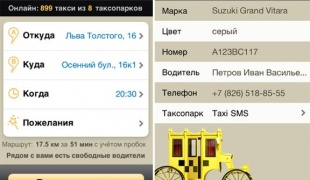 Как работает приложение Яндекс.Такси.