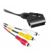 Провод SCART- 3RCA Провод SCART- 3RCA